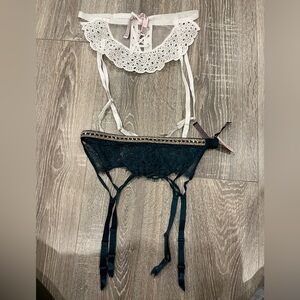 NWT VICTORIAs secret stay up garters
